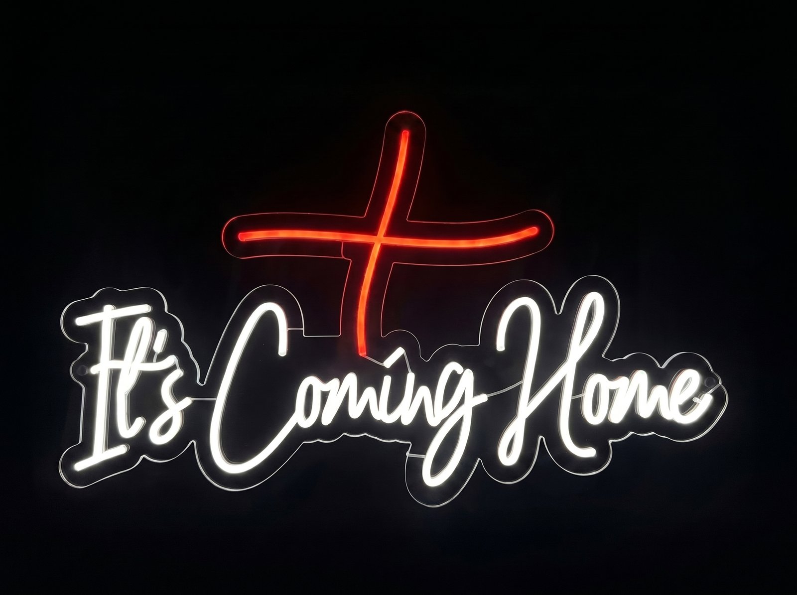 England Soccer Team Neon Sign